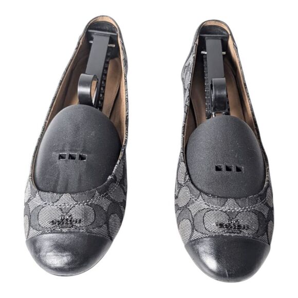 COACH Chelsea Canvas Ballet Flat Size 7.5B - Picture 4 of 7